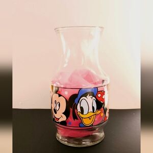 80s Anchor Hocking Mickey & Friends Juice Carafe